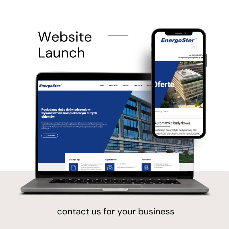 Web Design Website Launch for Company